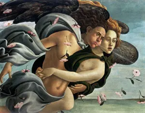 Filipepi: The birth of Venus, detail