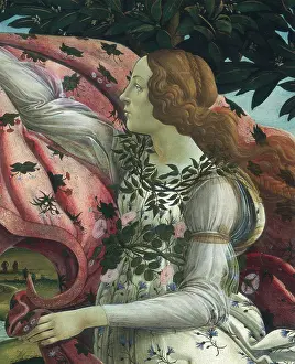 Filipepi: The Birth of Venus (detail), by Botticelli