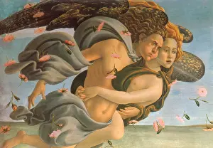 1490: The Birth of Venus (detail), by Botticelli