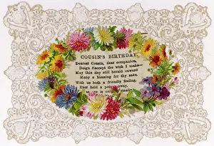 Cousins: Birthday Card, Cousin's