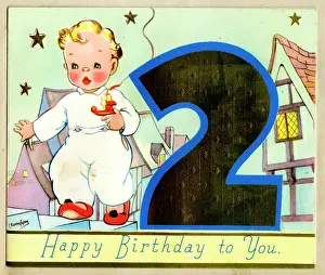 Toddlers: Birthday card, Two Years Old