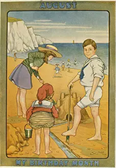 Sandcastle: My Birthday Month -- August