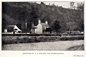 1823 1913: The birthplace of Alfred Russel Wallace