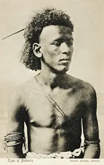 Beja: Bisharin Man - portrait