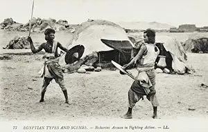 Assouan: Bisharin Tribesmen of Aswan, Egypt
