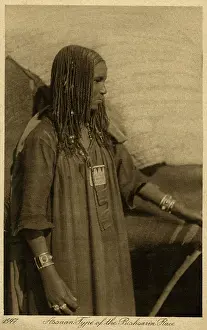 Beja: Bisharin woman from Aswan, Egypt
