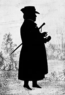 Edouart: The Bishop of Bangor by August Edouart