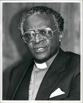 Desmond: Bishop Desmond Tutu at press conference