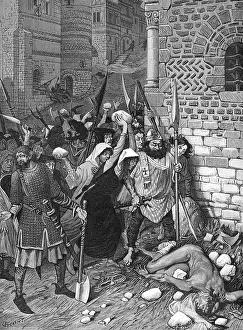 Bishopric: BISHOP OF LAON KILLED