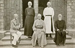 Nyasaland: Bishop of Nyasaland and his Four Archdeacons
