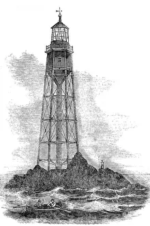 Burges: The Bishop Rock Lighthouse, Scilly Isles 1849