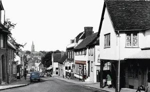 Stortford: Bishop's Stortford, Hockerill Street c1955