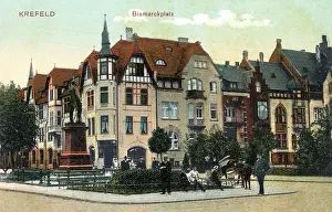 Krefeld: Bismarckplatz, Krefeld, Germany