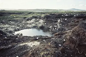 Craters: Black Buck bomb crater