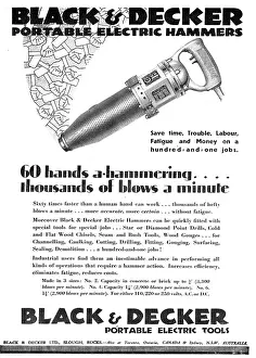 Blackand: Black & Decker Portable Electric Hammers For Aircraft Work