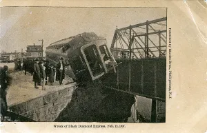Delaware: Black Diamond Express - Railway Disaster, Delaware Bridge