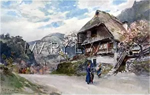 Hornberg: BLACK FOREST SCENE 1912