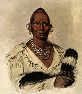 Catlin: Black Hawk, Native American Sac Chief, by George Catlin