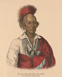 Lcgr1910: Black Hawk, Sauk Chief, c. 1838, after the