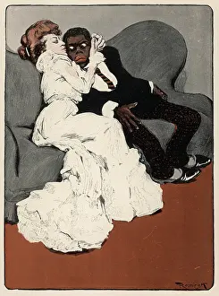 Snuggling: BLACK MAN/WHITE WOMAN