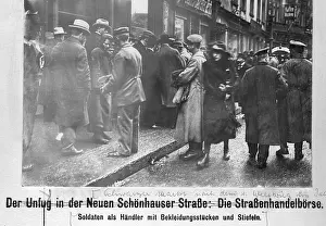 Interwar: Black market in Berlin, 1919