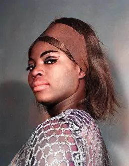 Crocheted: BLACK MODEL 1960S