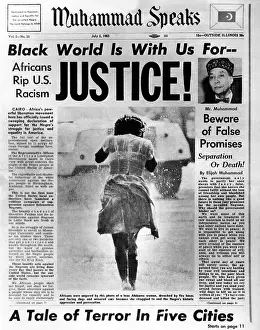 Separatists: Black Muslim newspaper, Muhammad Speaks, ?
