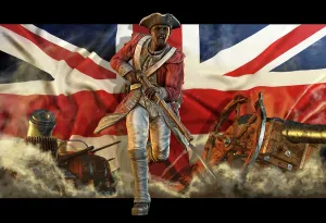 Rebels: Black slave fighting for the British in the American