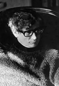 Darkest: Black and white portrait of writer Andre Brink
