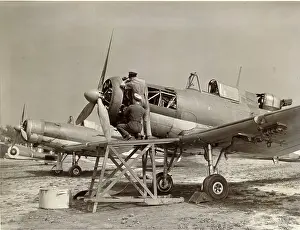 Rocs: A Blackburn B-25 Rocs alongside a B-24 Skua