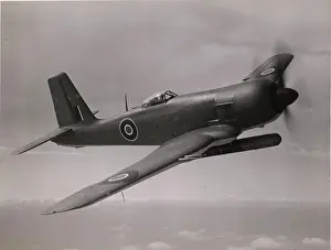 Firebrand: Blackburn B-46 Firebrand TF4 in flight