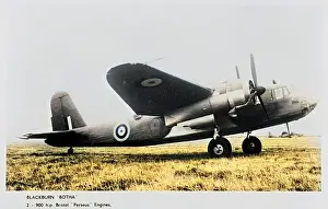 Horsepower: Blackburn Botha British bomber plane