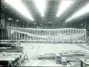 Iris: Blackburn Iris fuselage during construction