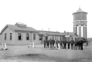 Sergeants: Blackdown Camp, Sergeants Mess 1906