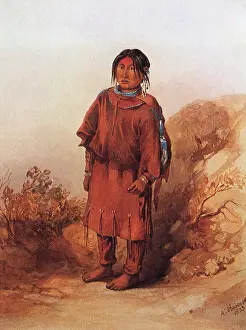 Bodmer: Blackfoot Girl