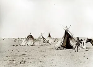 Blackfoot: Blackfoot Indian camp, Canada