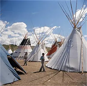 Teepees: BLACKFOOT RESERVE 1982