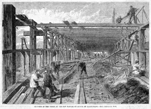 Blackfriars: Blackfriars Bridge 1864