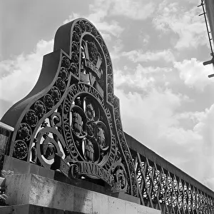 Abutment: Blackfriars Railway Bridge, London