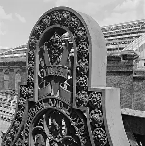 Abutment: Blackfriars Railway Bridge, London