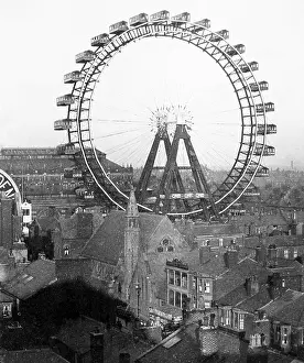 Ferris: Blackpool Great Wheel early 1900s