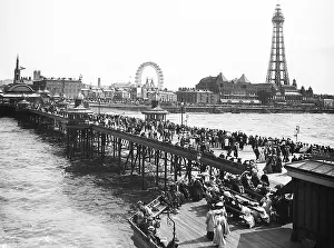 Ferris: Blackpool from the pier Victorian period