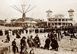 Funfair: Blackpool Pleasure Beach early 1900s