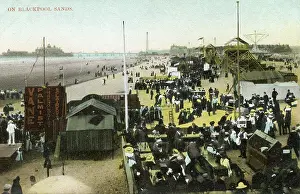 Lancs: On Blackpool Sands, Lancashire
