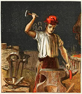 Shaping: Blacksmith, 1867