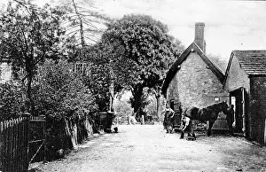 Alderley: Blacksmith, Alderley early 1900's