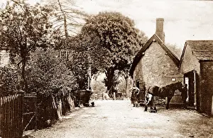 Alderley: Blacksmith, Alderley early 1900's