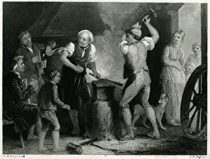 Poured: BLACKSMITH/CIRCA 1800