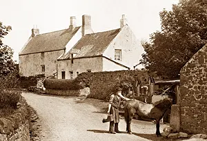 Smithy: Blacksmith, Embleton early 1900's