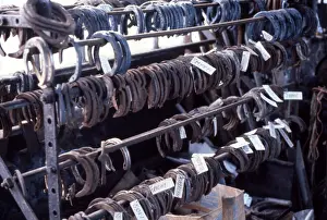 Horseshoes: Blacksmith horseshoes